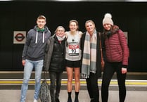 Fine run by Rachael at Battersea Podium 5km