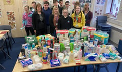 College gathers haul of supplies for Ukraine