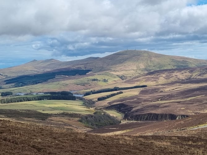 Jim Parkington’s photo of North Barrule , Snaefell and Beinn-y-Phott
