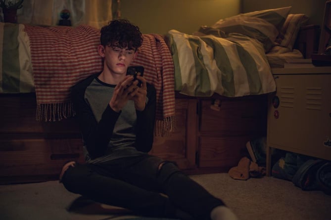 Manx actor Joe Locke in Netflix show