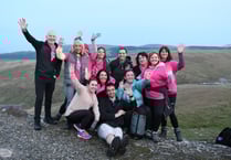 Thousands raised during Snaefell sleepover