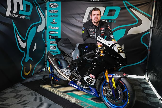Michael Dunlop will ride for Hawk Racing in the Superbike classes at this year’s TT races