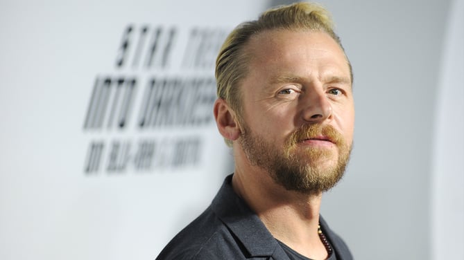 Simon Pegg is set to star in an upcoming film titled ‘Nandor Fodor and the Talking Mongoose'