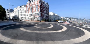 Pedestrian receiving treatment following crash on Douglas Promenade 