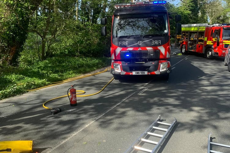 Fire service at fairy bridge