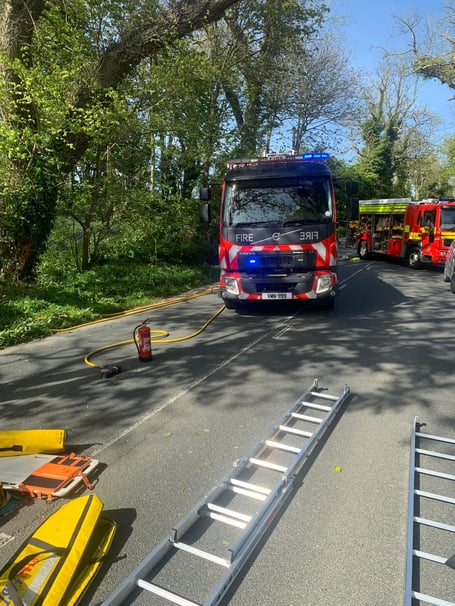 Fire service at fairy bridge