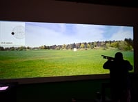 First virtual shooting range