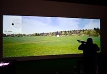 First virtual shooting range