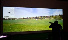 First virtual shooting range