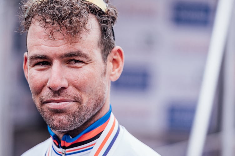 Picture by Zac Williams/SWpix.com- 26/06/2022 - Cycling - British Cycling National Championships 2022 - Elite Men's Road Race - Castle Douglas - Scotland - Mark Cavendish, Quickstep Alpha Vinyl, wins the 2022 British National Road Race.