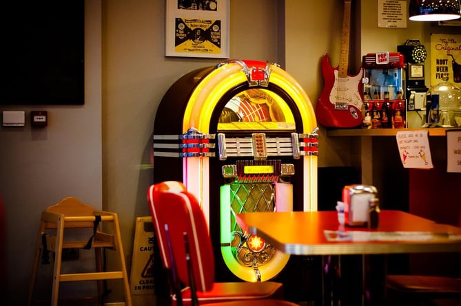 Jukebox in a pub