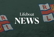 RNLI lifeboat launched