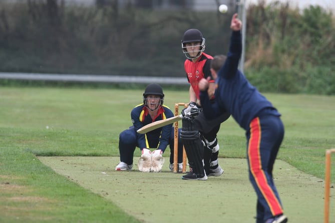 Island batsmen George Burrows 