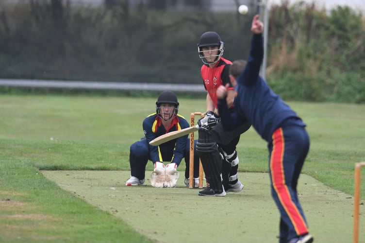 Island batsmen George Burrows 