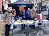 Scouts raise money for trip