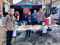 Scouts raise money for trip