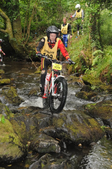 Barry Kinley will be hoping for more success in this weekend’s Manx National Two Day Trial  (Photo: John Watterson)