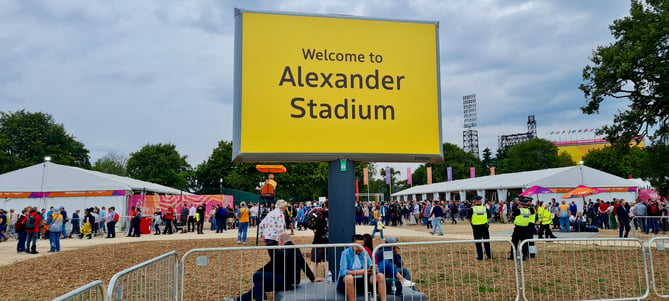 Alexander Stadium in Birmingham