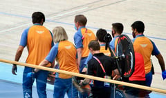 Bostock hurt in serious crash at Commonwealth Games