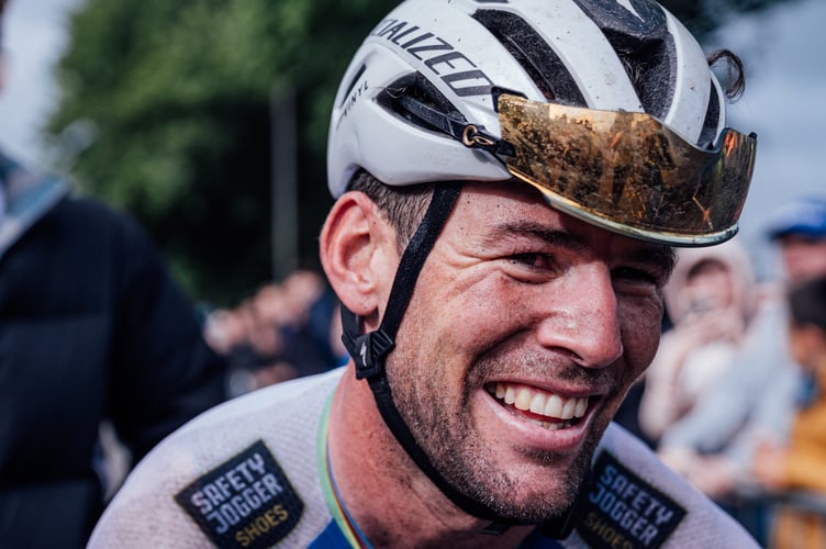 Picture by Zac Williams/SWpix.com- 26/06/2022 - Cycling - British Cycling National Championships 2022 - Elite Men's Road Race - Castle Douglas - Scotland - Mark Cavendish, Quickstep Alpha Vinyl, wins the 2022 British National Road Race.