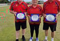 Pearson, Drinkwater and Watterson win triples title