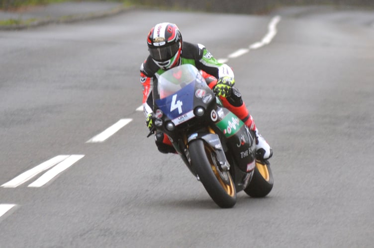 Andrea Majola in action during qualifying