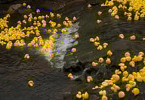 Competition hots up with duck races and a wheelie bin relay