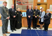 Royal Navy ship’s bell returns to the town it was named after