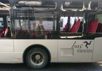 Bus crash closes road