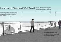 You could have your artwork plastered on new £900,000 sea wall