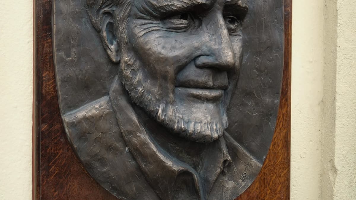 Dr Brian Stowell's plaque has been unveiled in St John's iomtoday.co.im