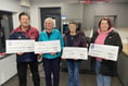 Marown Bowling Club raises £1,500 for various charities