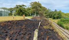 Track fires cost more than £11k