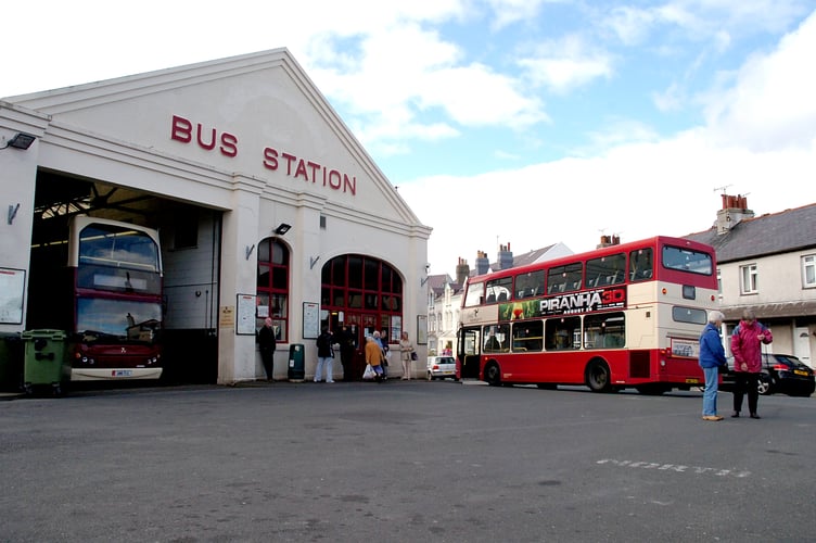 Ramsey Bus station exterior