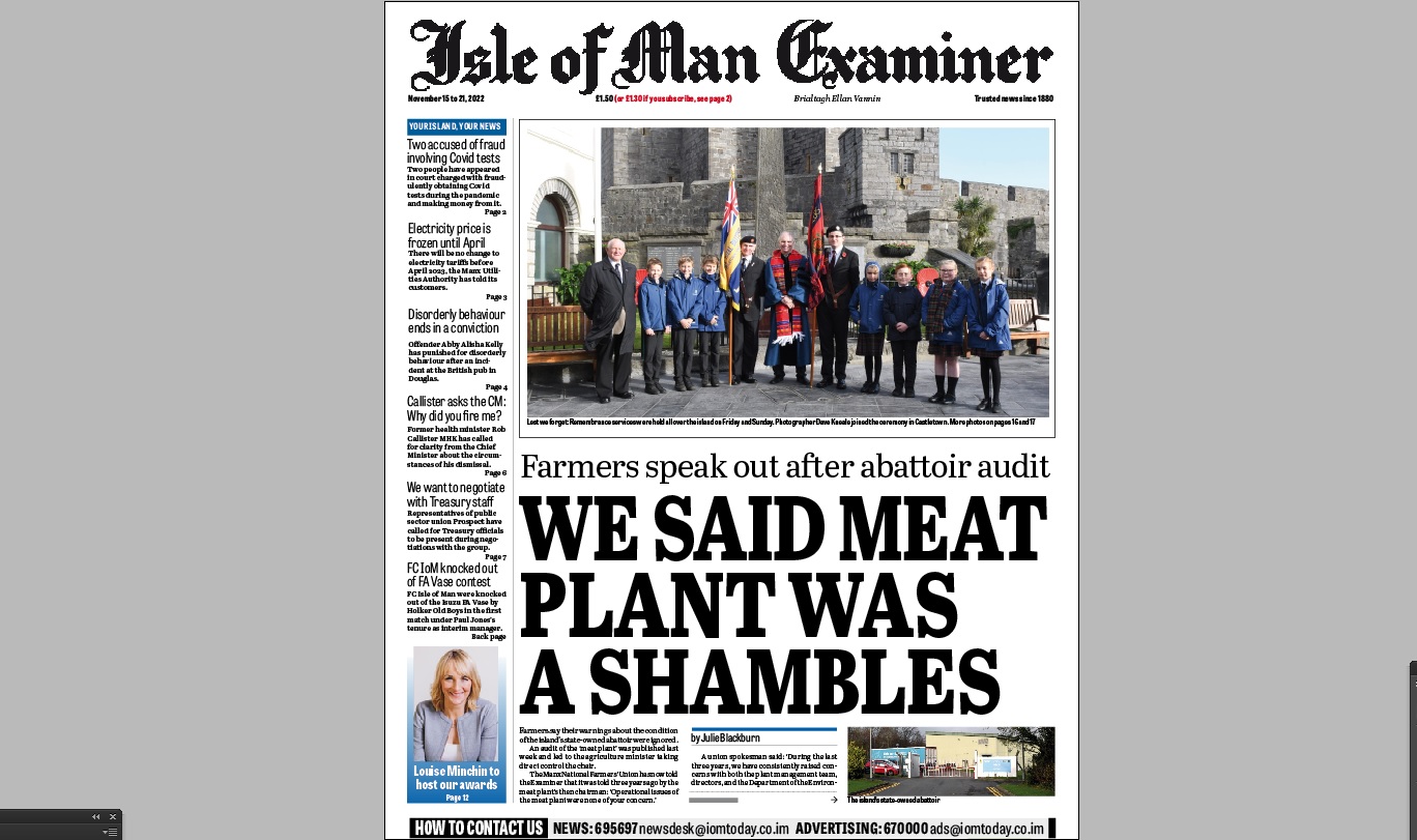 The Isle of Man's biggest news stories are in this week's Examiner