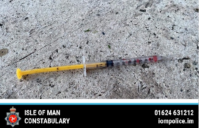 Child injured after finding bag of used hypodermic needles 