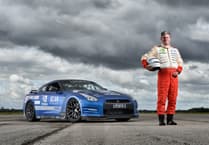 Blind racing driver Mike Newman holds event in the Isle of Man