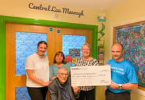 Carl raises money for Central Laa Meanagh