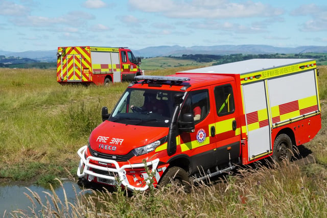 Seven new off-road vehicles will ‘enhance firefighting capability’