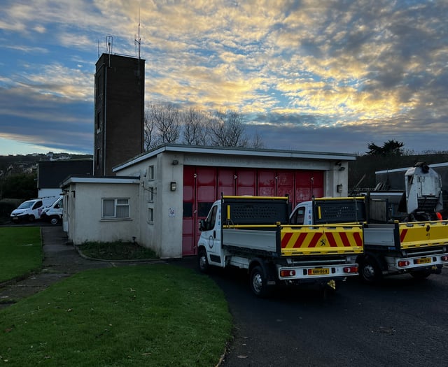 Village’s former fire station site up for rent