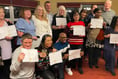 Care home gives awards for long service