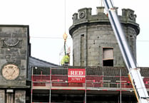 Barber is happy with work undertake by Castle Mona Hotel owner