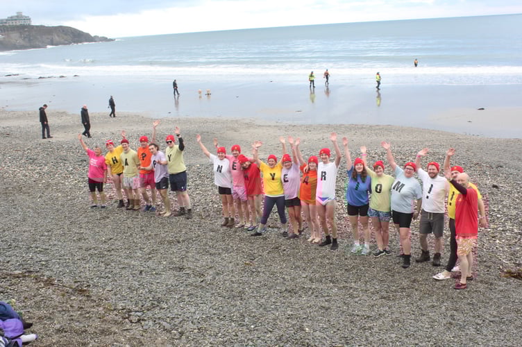 New Year's Day dip, Douglas