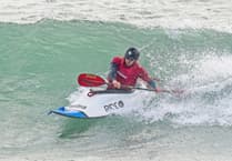 The Isle of Man has held its Christmas kayaksurf competition