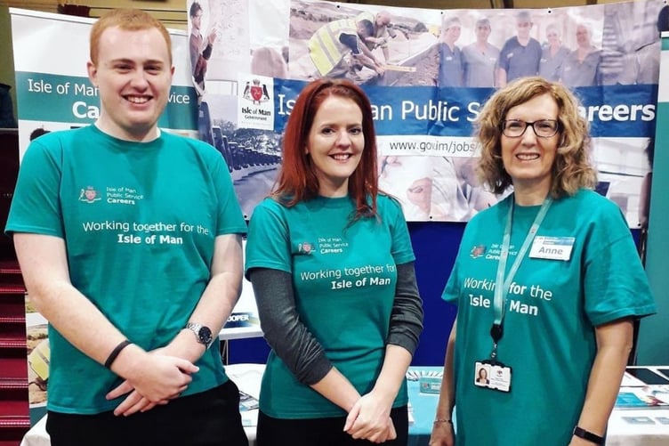 Government human resources at employment fair