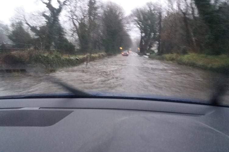 Flooding at Greeba