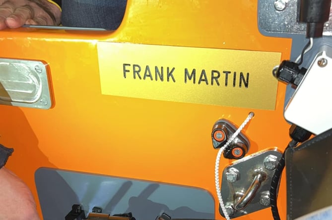 Frank Martin inshore lifeboat