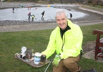 Help to clear the bottom of the lake at Mooragh Park
