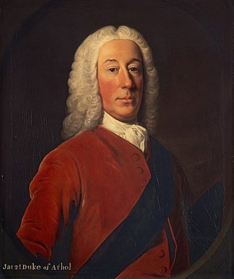 James, 2nd Duke of Atholl portrait