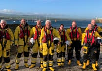 Island lifeboat crew receive RNLI commendations 